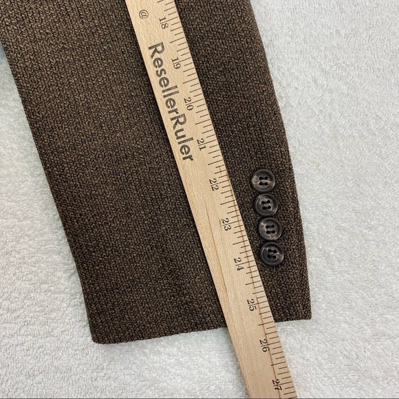 Pronto-Uomo Men's 44 R Firenze 3 Button Sport Coat Blazer Suit Jacket Wool Italy - Picture 13 of 14